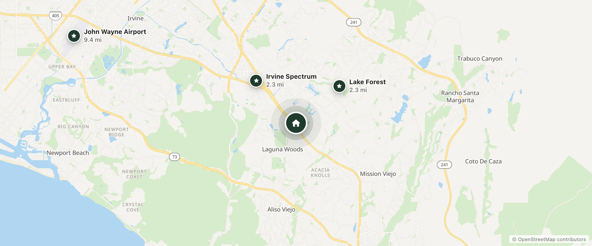 Map of Best Western Plus Irvine Spectrum Hotel and nearby Lake Forest, Irvine Spectrum and John Wayne Airport