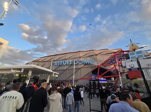 Intuit Dome, about 1.8 miles from Marriott