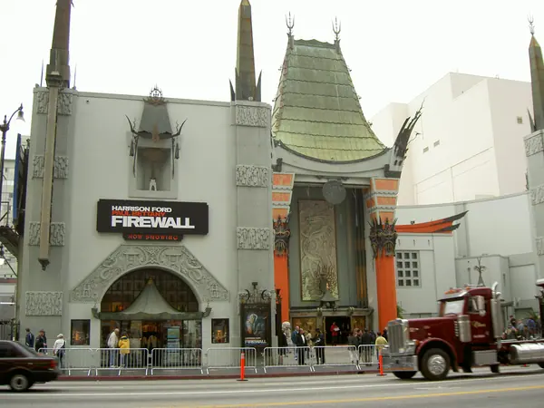 TCL Chinese Theatre, about 0.3 miles from Budget Inn