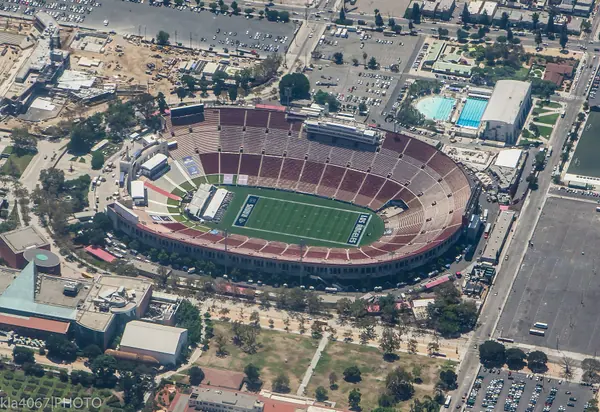 Los Angeles Memorial Coliseum, about 1.6 miles from Cimarron