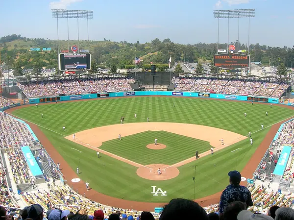 Dodger Stadium, about 0.8 miles from PARADISE MOTEL