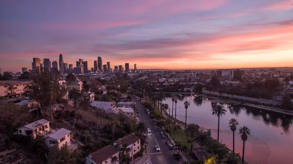 Echo Park, about 1.3 miles from Pod Inn