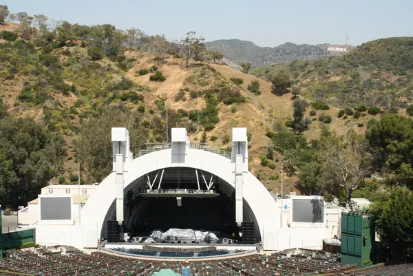 Hollywood Bowl, about 1.1 miles from Besant Lodge