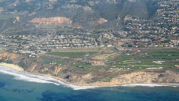 Rancho Palos Verdes, the city Terranea Resort is in